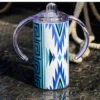 Saddle Blanket Blue Sippy Cup -Weaver Leather Cowboy Store IMG 8530