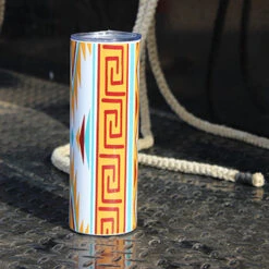 SaddleBlanket Orange Tumbler