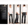 Rock & Roll Men's Dark Wash Regular Fit Straight Leg Jean -Weaver Leather Cowboy Store M1P3473