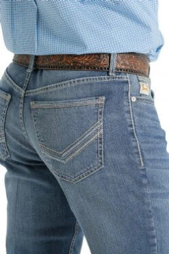 Cinch Ian MedStone Wash -Weaver Leather Cowboy Store MB564360012