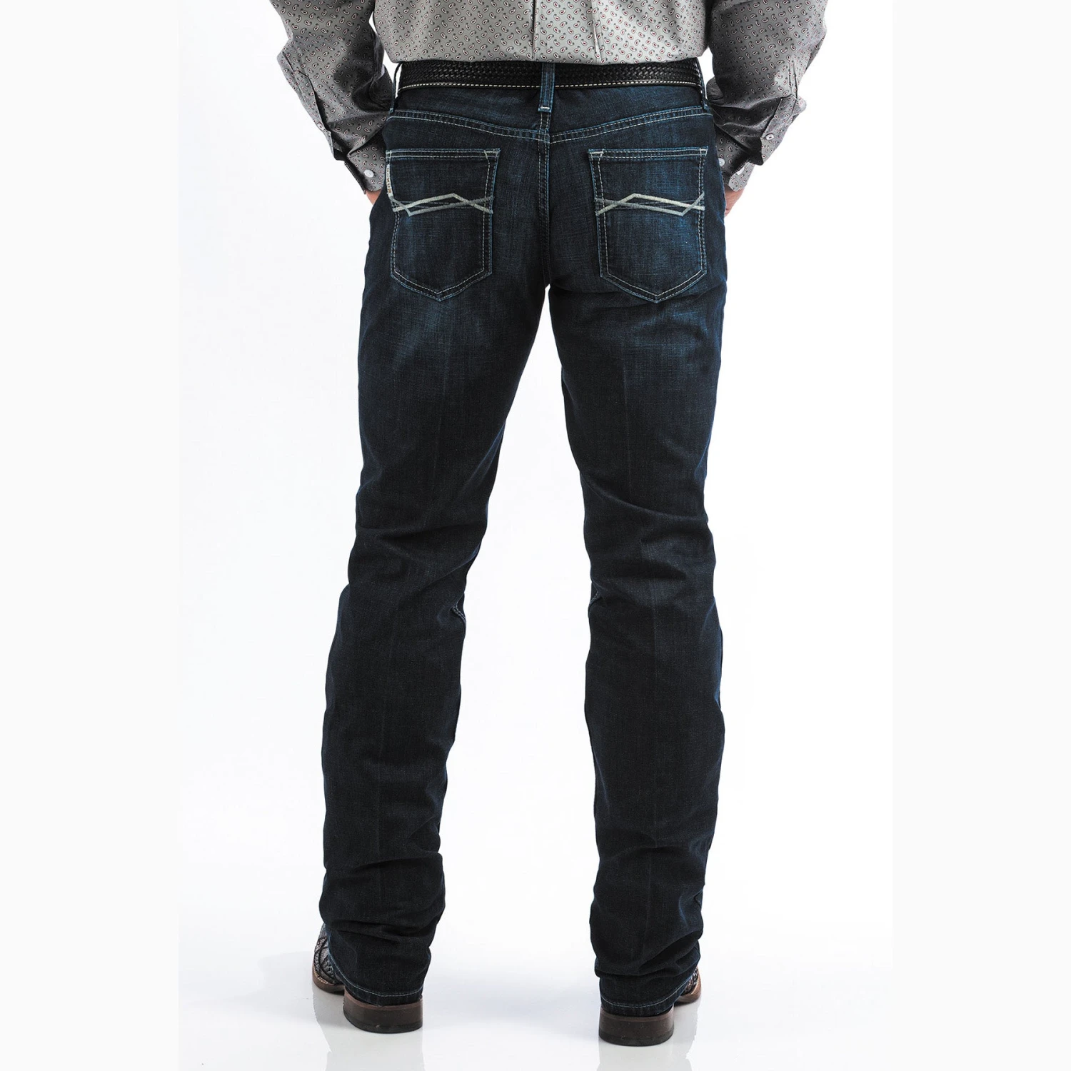 Cinch Men's Dark Wash Performance Ian Jean 3 Cinch Men's Dark Wash Performance Ian Jean