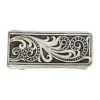 Montana Silversmiths Beaded Scroll Money Clip -Weaver Leather Cowboy Store MCL16RTS
