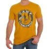 Cinch Gold Tumbleweed Tee 1 Cinch Gold Tumbleweed Tee -Weaver Leather Cowboy Store MTT1690565