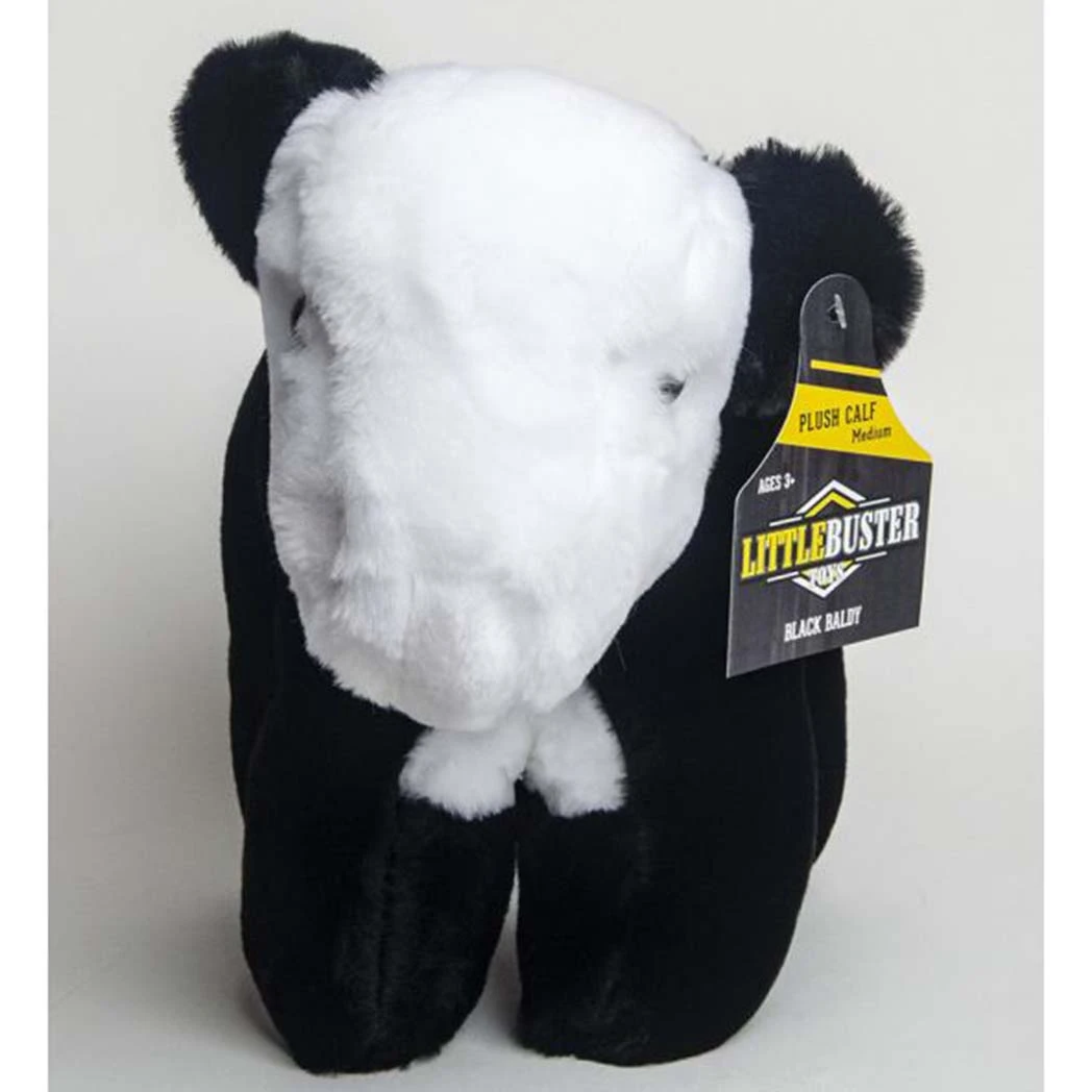 Little Buster Medium Plush Black Baldy 4 Little Buster Medium Plush Black Baldy - Image 2