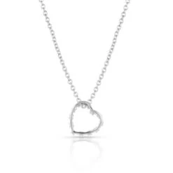 Montana Silversmiths Heartstring Necklace -Weaver Leather Cowboy Store NC5027c
