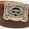 Nocona Kid's Brown Belt With Tooled Buckle -Weaver Leather Cowboy Store Nocona Boys Classic Western Belt prod 64120 l N4428602