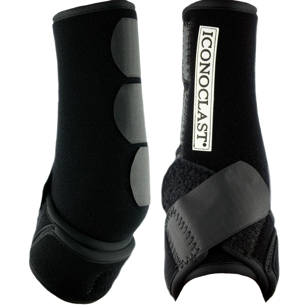 Iconoclast Black Front Orthopedic Support Boot 3 Iconoclast Black Front Orthopedic Support Boot