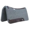 Professional's Choice Grey 100% Wool Pad 1 Professional's Choice Grey 100% Wool Pad -Weaver Leather Cowboy Store PCWFPD200 GRY 1