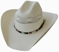 Dallas Hats Bangora - Black/Brown Hatband