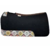 5 Star Barrel Racer Black & Aztec Pad