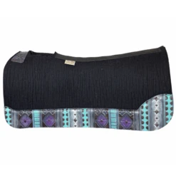 5 Star All Around Pad Black With Navajo Leathers