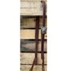 Cowperson Tack 3/4" Split Ear Headstall With Square Floral Buckle