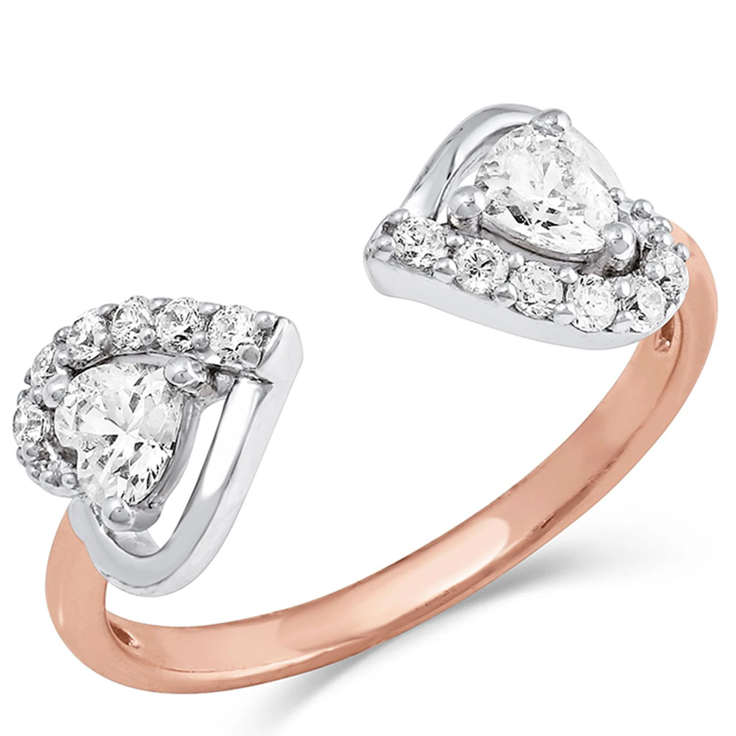 Montana Silversmiths Open Heart Ring 3 Montana Silversmiths Open Heart Ring