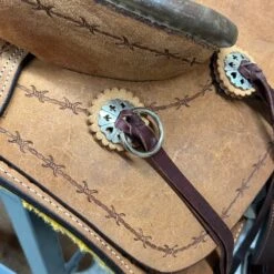 HR Saddlery 16 Inch Roughout Association Saddle 10 HR Saddlery 16 Inch Roughout Association Saddle -Weaver Leather Cowboy Store ROCOncho