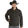 Panhandle Black Bomber Coat -Weaver Leather Cowboy Store RRMO92RZX1