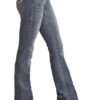 Rock & Roll Women's Denim Riding Medium Wash Jean -Weaver Leather Cowboy Store RRWD4RR1CM B