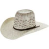 Resistol Tuff Hedeman Everett Straw Cowboy Hat