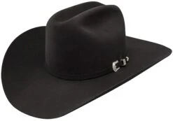 Black Wool Tucker Hat