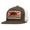 Red Dirt Keep Roaming Brown And White Cap