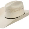 Stetson White Horse Bangora Straw Hat 1 Stetson White Horse Bangora Straw Hat -Weaver Leather Cowboy Store SSWHTH 6940 lg