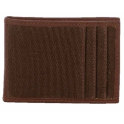 STS Chocolate Canvas Wallet