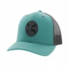 Hooey Teal & Grey Blush Cap