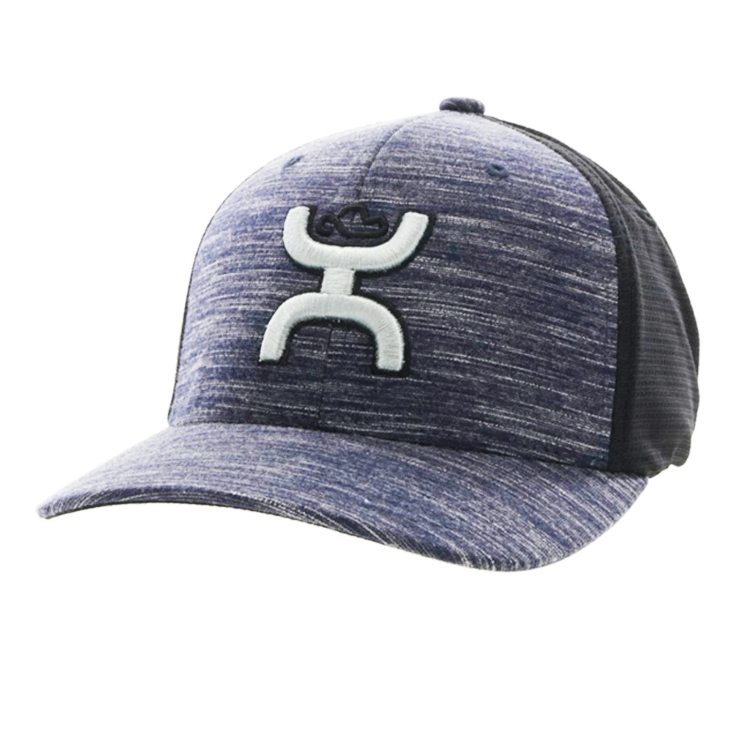 Hooey Heather Navy/Grey/Black Cap-White Hooey Up Patch 3 Hooey Heather Navy/Grey/Black Cap-White Hooey Up Patch