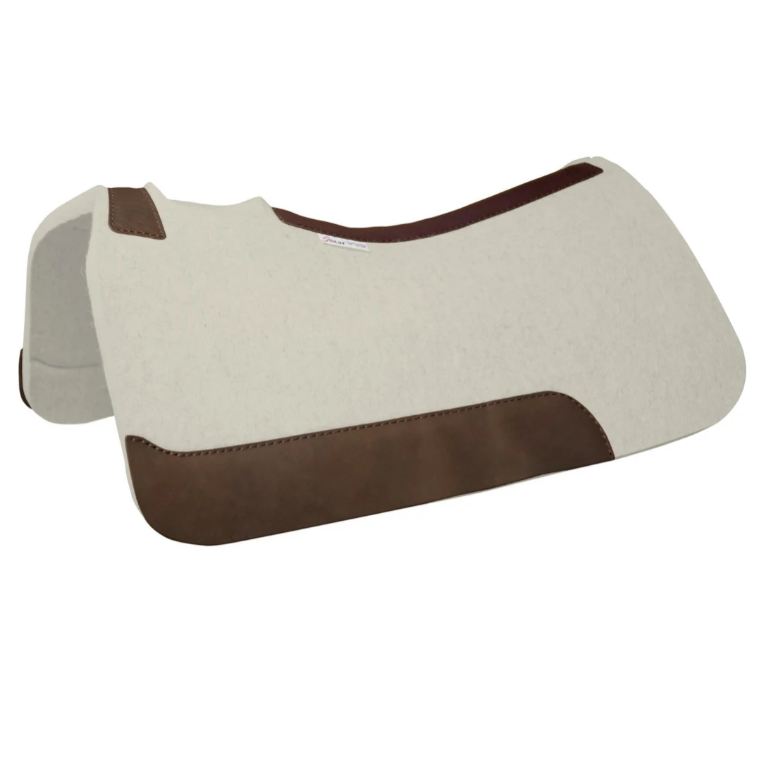 5 Star The Rancher Saddle Pad - Natural W/ Cinch Cutout 3 5 Star The Rancher Saddle Pad - Natural W/ Cinch Cutout