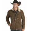 Panhandle Brushed Olive Canvas Jacket -Weaver Leather Cowboy Store Screenshot2022 10 09223006