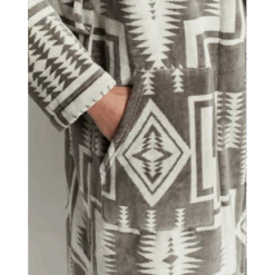 Pendleton Grey Harding Terry Velour Robe -Weaver Leather Cowboy Store Screenshot2022 10 14225036