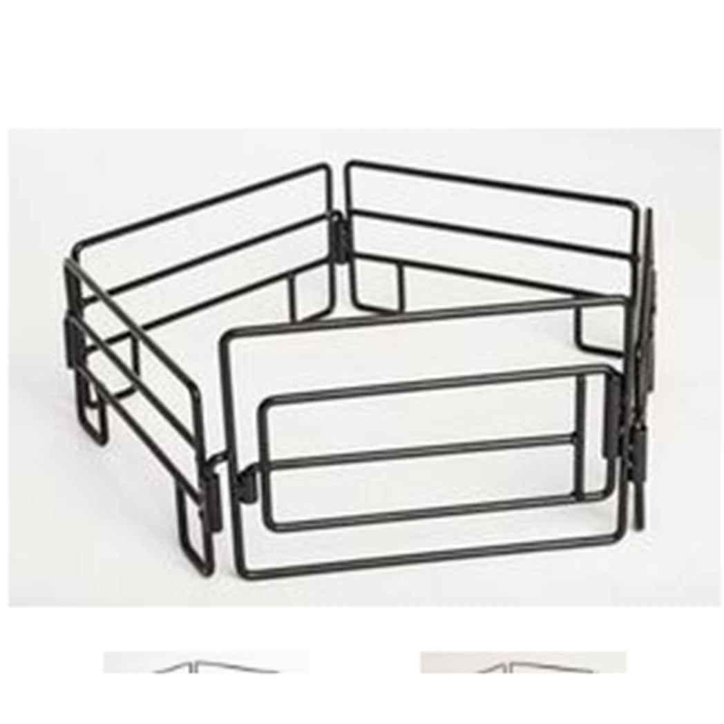 Little Buster Toys Black 5 Piece Panel Set W/Gate 4 Little Buster Toys Black 5 Piece Panel Set W/Gate - Image 2