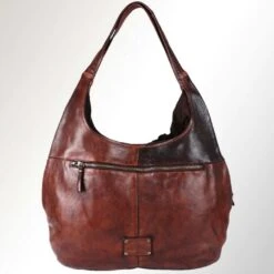 Spaghetti Western Brown Boho Bag W/ Studding -Weaver Leather Cowboy Store Screenshot2023 02 13153029