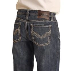 Rock & Roll Cowboy Dark Vintage Stackable Jeans -Weaver Leather Cowboy Store Screenshot2023 06 06084038