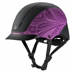 Troxel Spirit Purple Boho Helmet