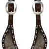 Ladies Glitter Studded Spur Straps -Weaver Leather Cowboy Store SpurStrap 457