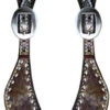 Ladies Glitter Buck Stitched Spur Strap -Weaver Leather Cowboy Store SpurStrap 458