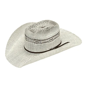 Twister Bangora Straw Hat- 4 1/2 Crown 3 Twister Bangora Straw Hat- 4 1/2 Crown