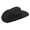 Youth " Maverick " Felt Hat Black -Weaver Leather Cowboy Store T7213001