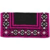 Diamond Wool Black And Pink Saddle Blanket -Weaver Leather Cowboy Store TE028773