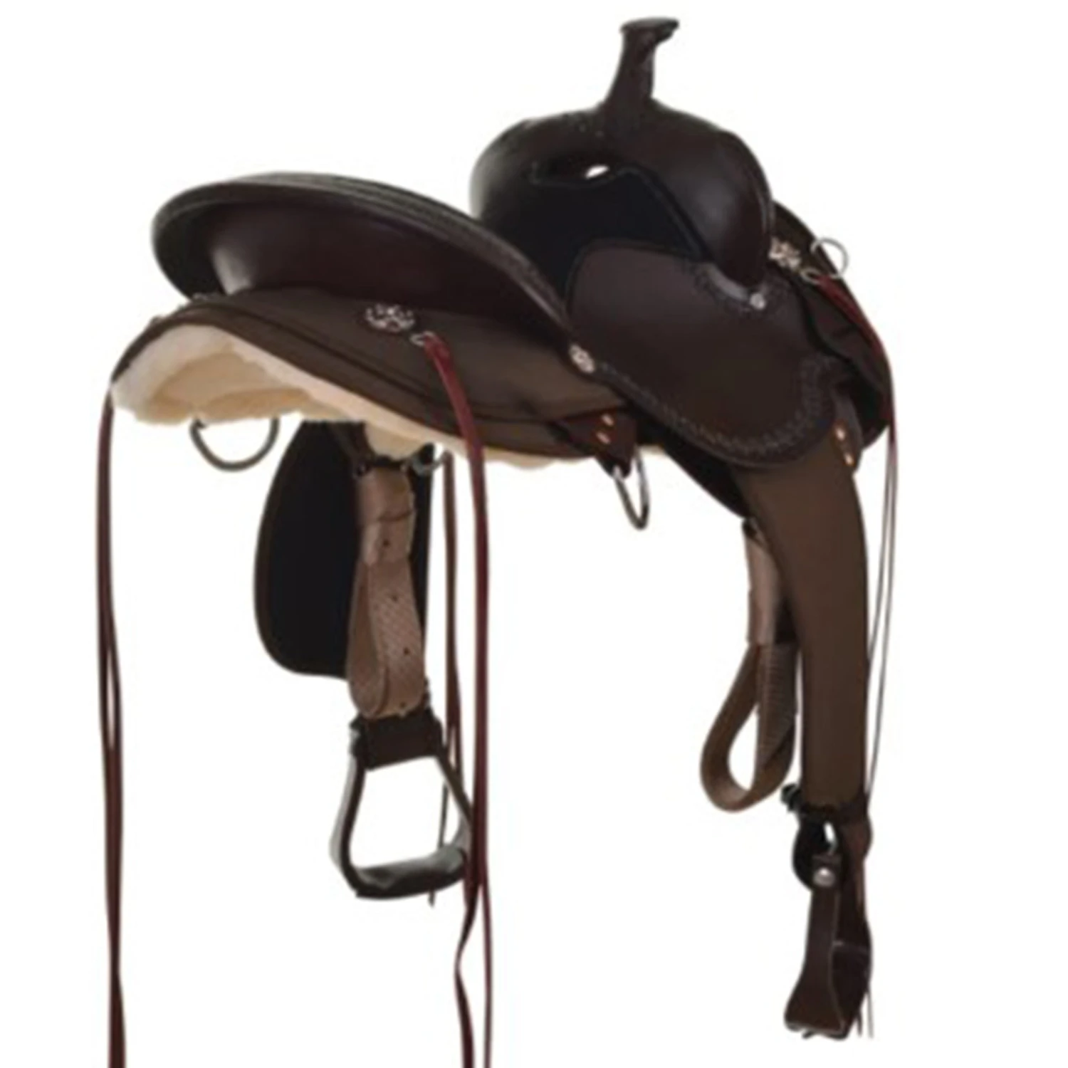 Circle Y 16 Inch Wide Tree Daisetta Cordura Trail Saddle 4 Circle Y 16 Inch Wide Tree Daisetta Cordura Trail Saddle - Image 2