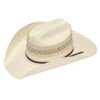 Twister Tan 10X Shantung Straw Hat -Weaver Leather Cowboy Store Twister 10X Shantung Western Hat prod 65564 l T73131