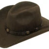 Dakota Crushable Brown Wool Hat -Weaver Leather Cowboy Store Twister Crushable Wool Hat Dakota prod 57612 l 7211002