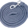 Cotton Braided Lead - Grey -Weaver Leather Cowboy Store UW402022 1111 laydown