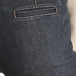 Rock & Roll Cowgirl Jr. Fit High Rise Dark Wash Trouser -Weaver Leather Cowboy Store W8H2687 P