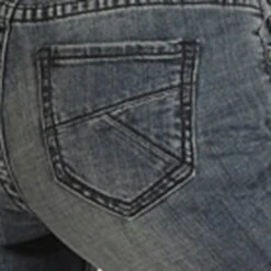 Rock & Roll Cowgirl Boot Cut Jr. Mid Rise Trouser -Weaver Leather Cowboy Store W8M1710 p