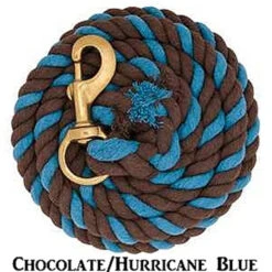 Weaver Leather Weaver Striped Cotton Lead - Multiple Colors -Weaver Leather Cowboy Store WEG02668B