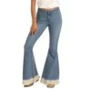 Rock & Roll Cowgirl High Rise Dip Dye Bell Bottom Jeans -Weaver Leather Cowboy Store WPB3511