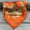 Rodeo Drive Orange Daisy Wild Rag -Weaver Leather Cowboy Store WR131