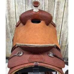 HR Saddlery 15.5 Inch Basic Association Saddle -Weaver Leather Cowboy Store assocback