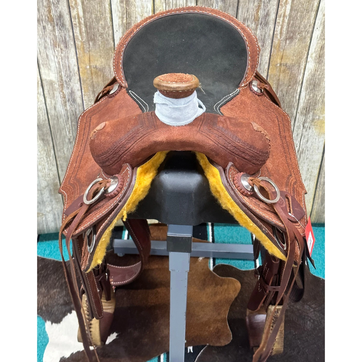 Paul Taylor 16.5 Inch Roping Saddle 5 Paul Taylor 16.5 Inch Roping Saddle - Image 3